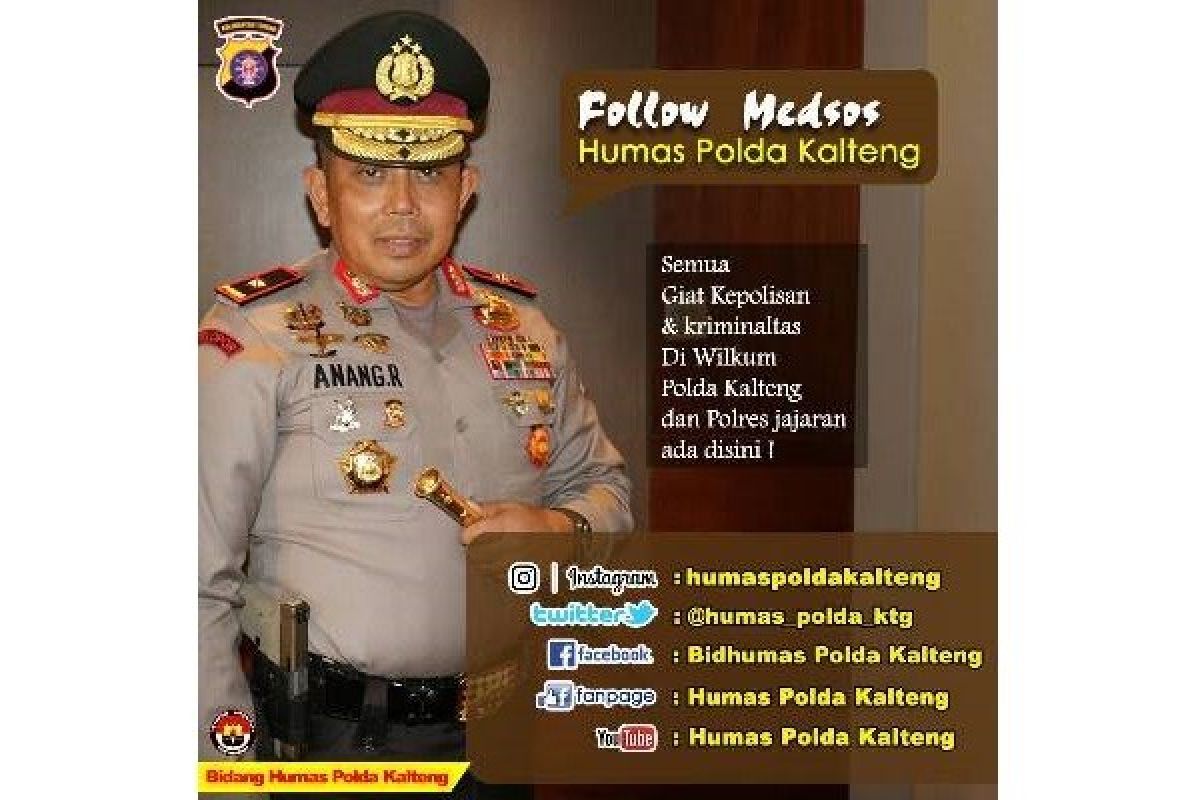 Polda Kalteng Gencarkan Patroli di Dunia Maya