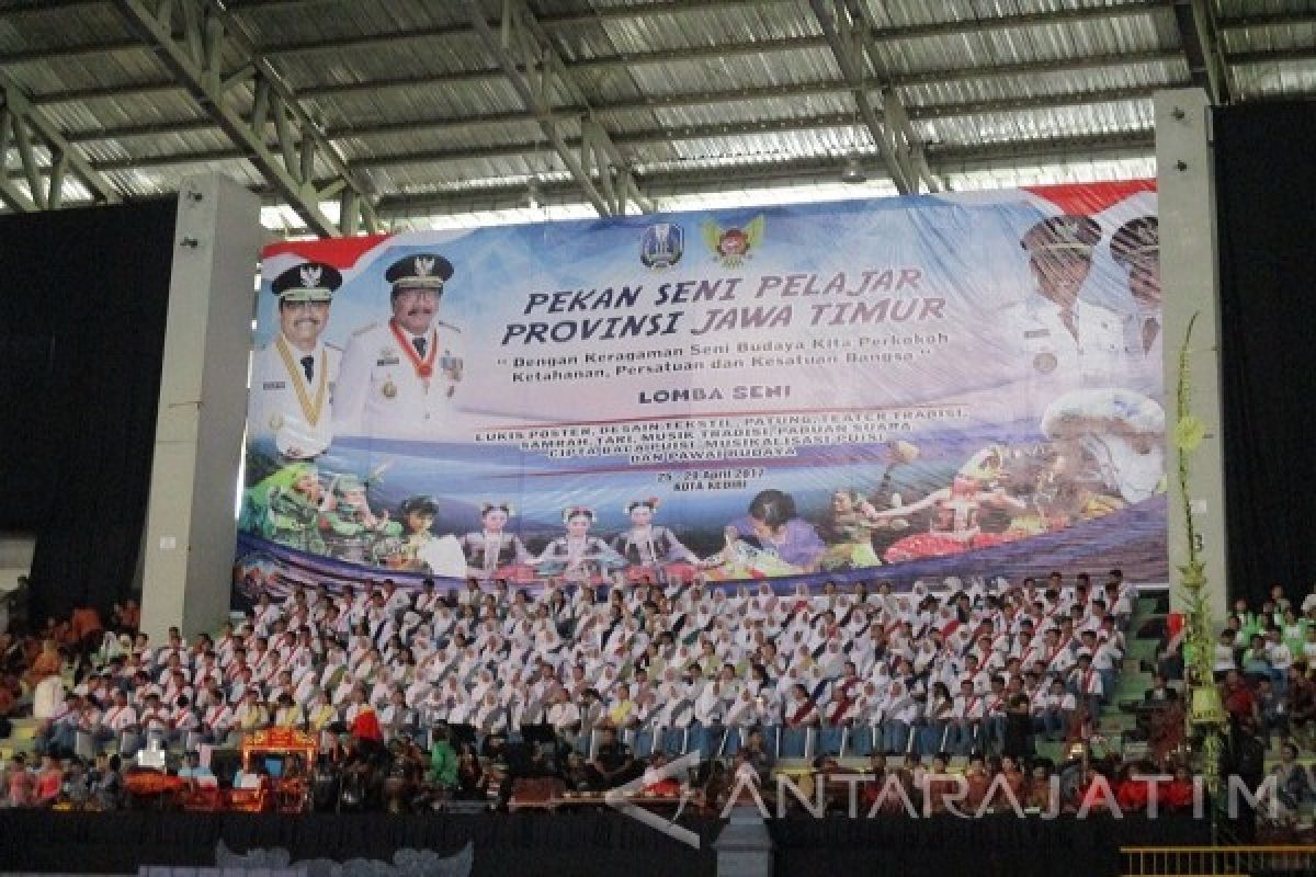 Kediri Target Juara Pertama Pekan Seni Pelajar 2017 