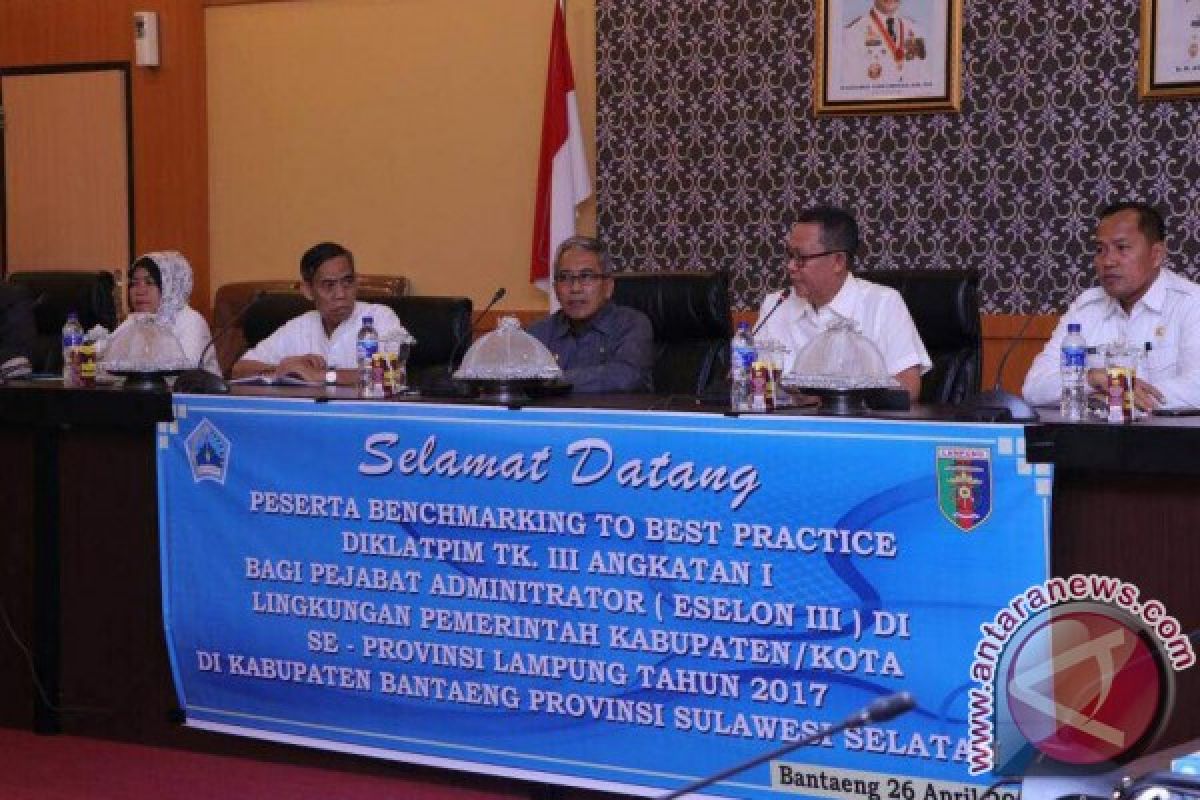 Diklatpim III Lampung Ingin Adopsi Prestasi Bantaeng