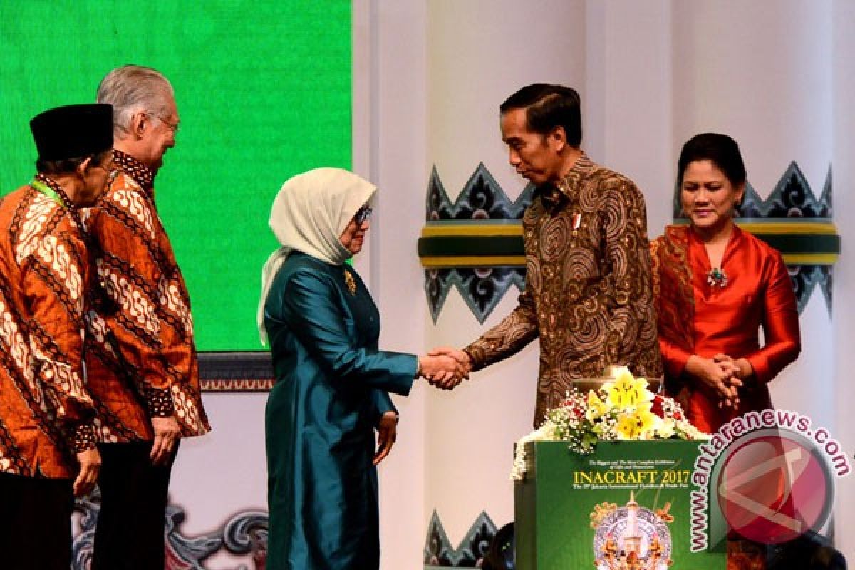 Presiden Jokowi buka Inacraft 2017