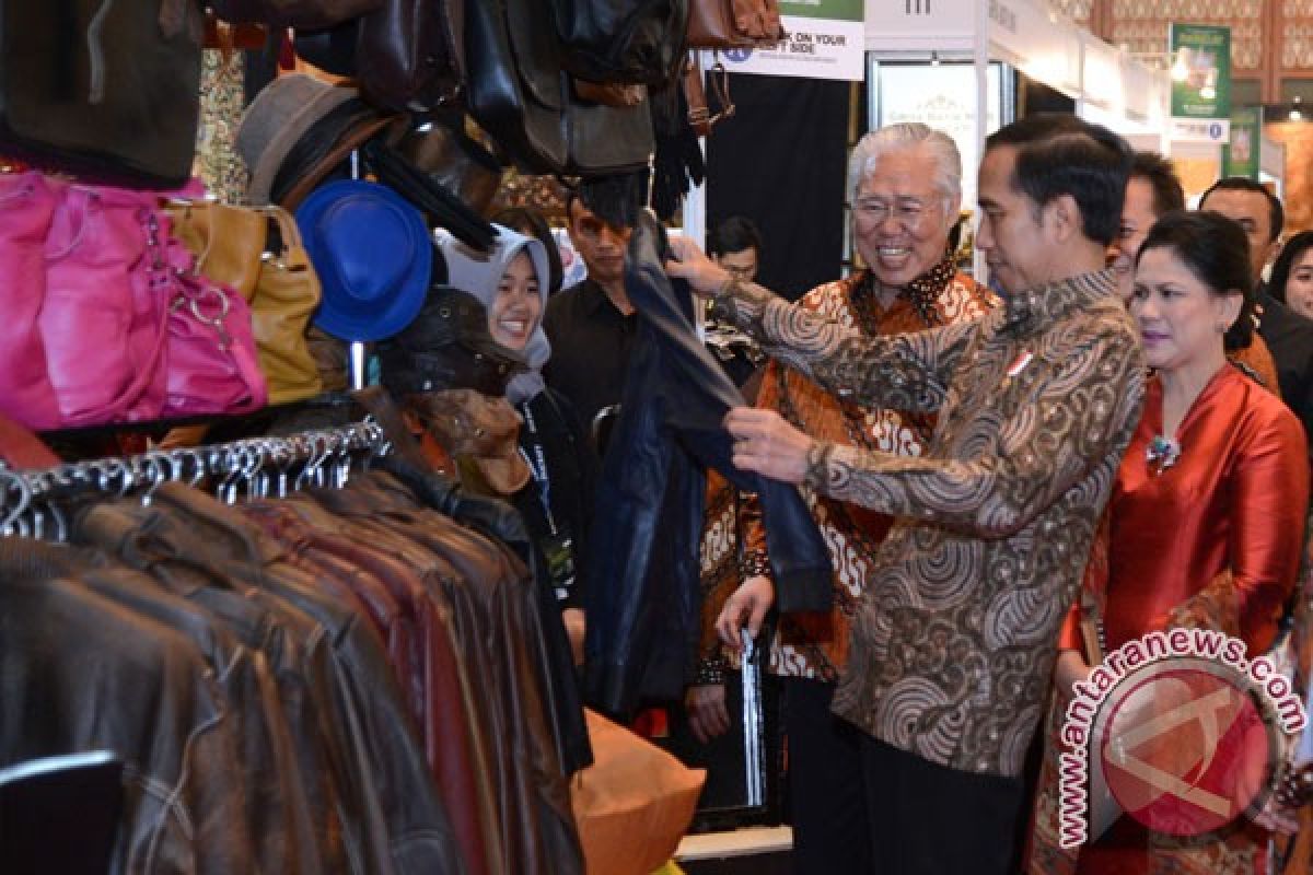 Presiden Jokowi pernah jadi peserta Inacraft