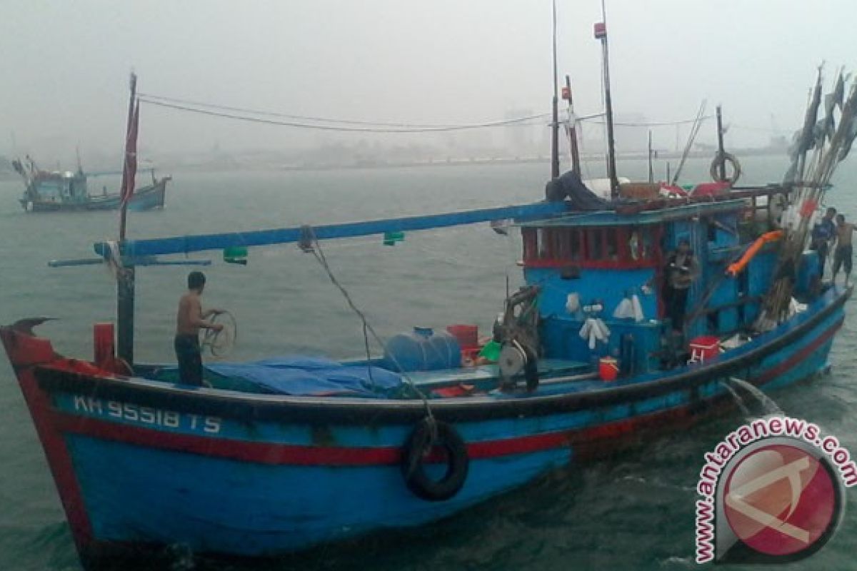 Polair Tangkap Delapan Kapal Ikan Asing