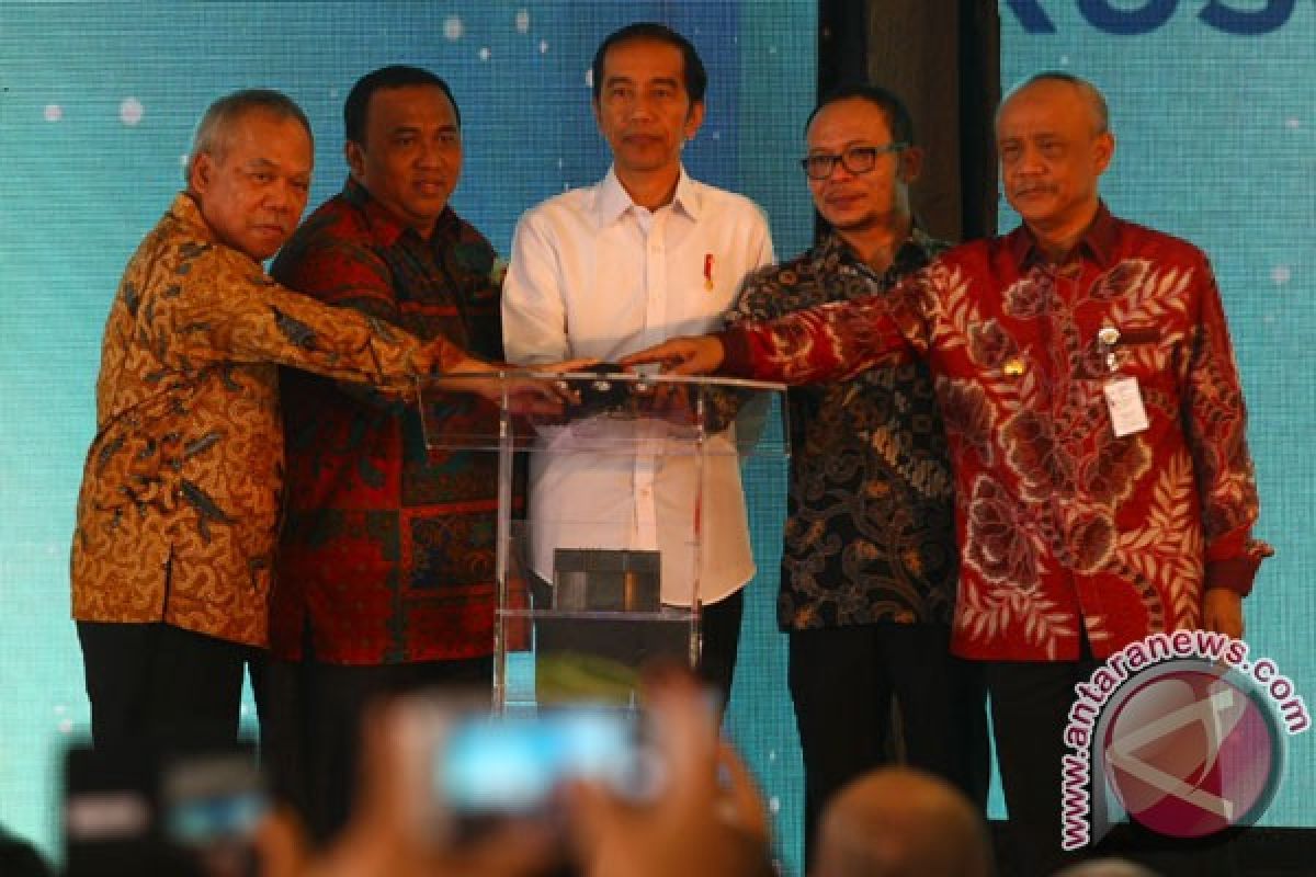 Presiden Jokowi resmikan pembangunan rusunami Tangsel
