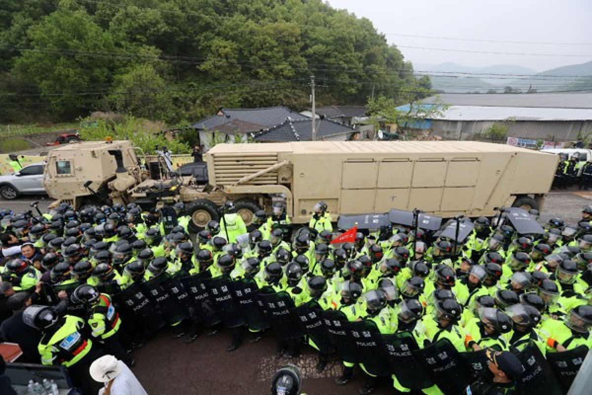 China desak penarikan pranata rudal THAAD Amerika dari Korsel