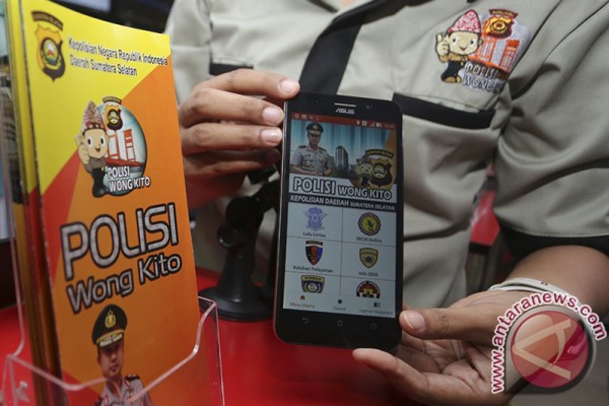 Polres OKU luncurkan aplikasi "Polisi Wong Kito"