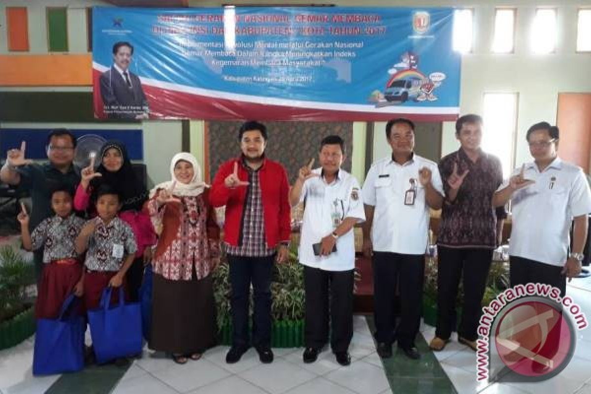 Safari Gerakan Ini  Untuk Tingkatkan Minat Baca di Kalteng