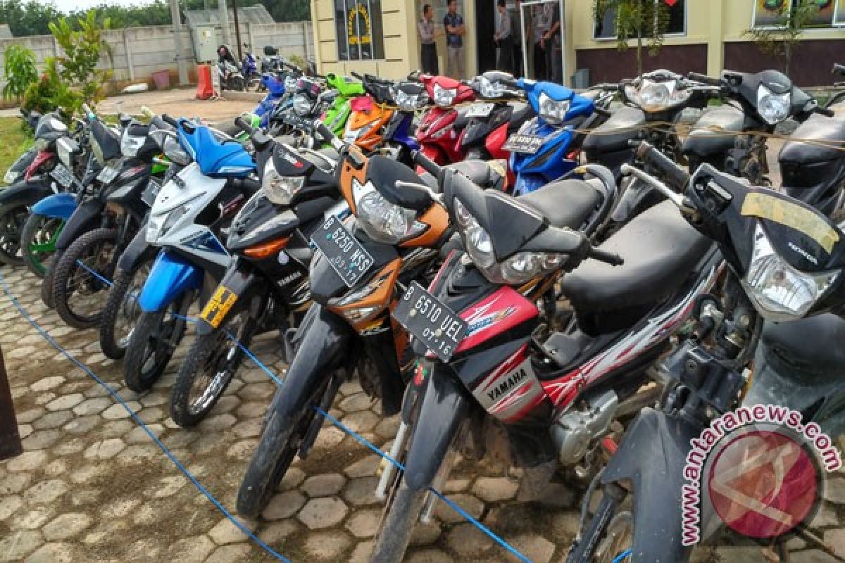 Polres Mesuji Tangkap Komplotan Pencuri Sepeda Motor