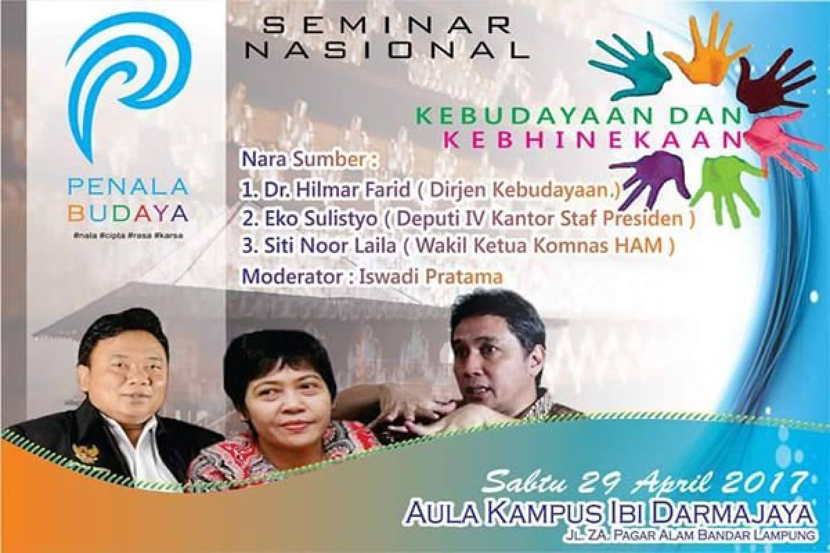 Penala Budaya Lampung Seminarkan Kebudayaan dan Kebhinnekaan