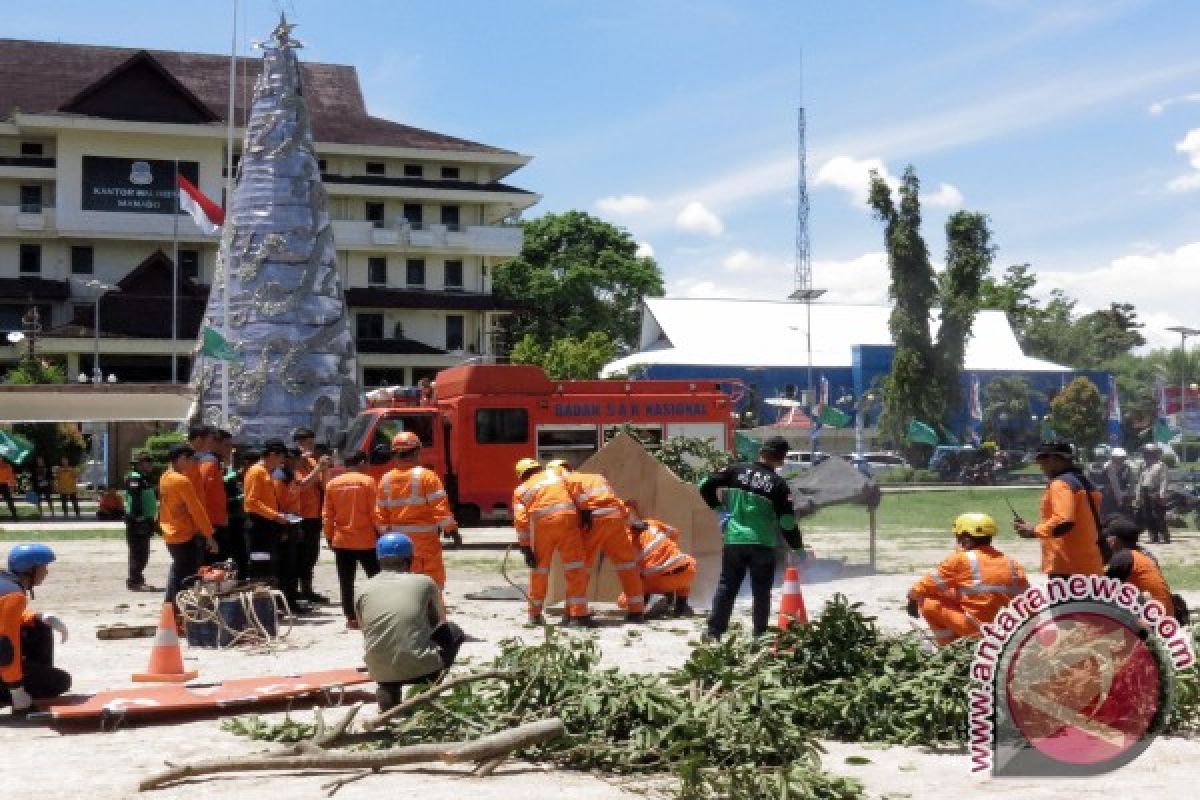  BPBD Manado Gelar Simulasi Penanggulangan Bencana Peringati HKBN