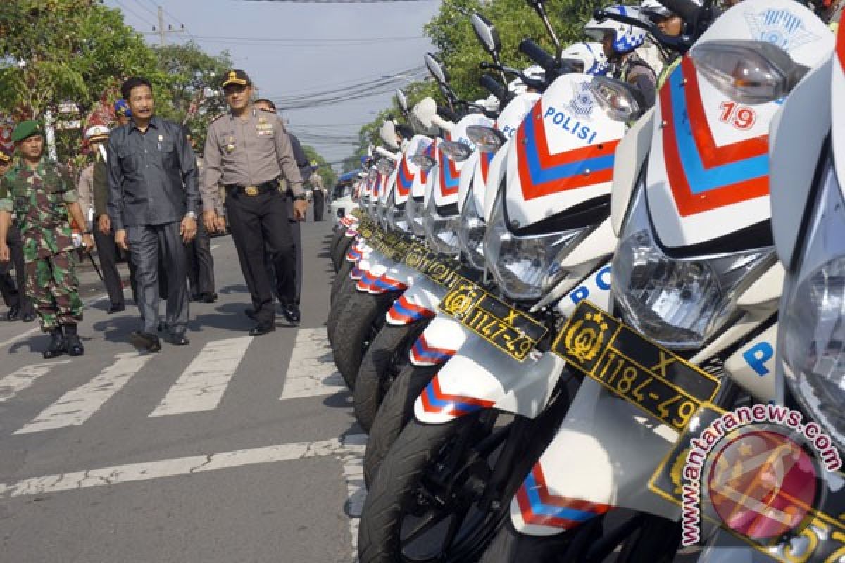 Polda Jateng gelar simulasi pengamanan "May Day"