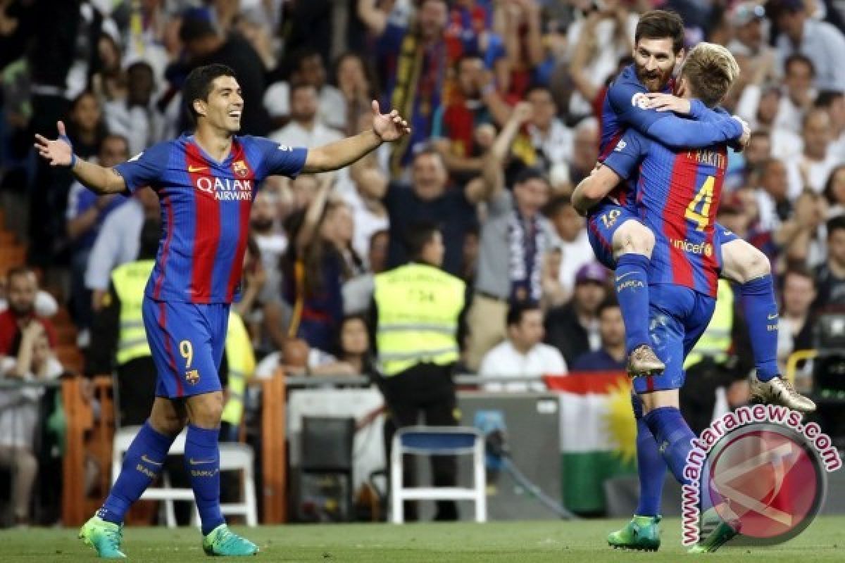 Barcelona hantam Villarreal 4-1 lewat gol trio MSN