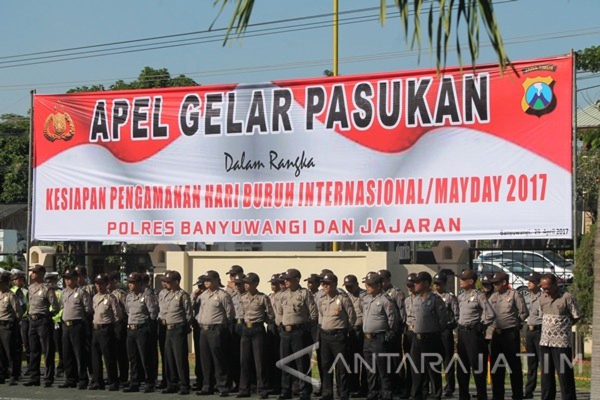 Polres Banyuwangi Antisipasi Teroris Jelang  