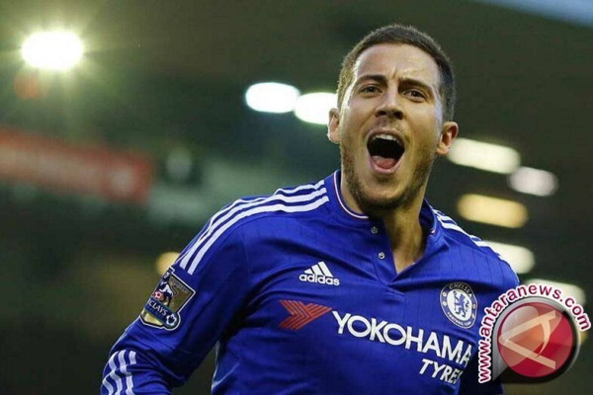 Eden Hazard bertekad terus membela Chelsea