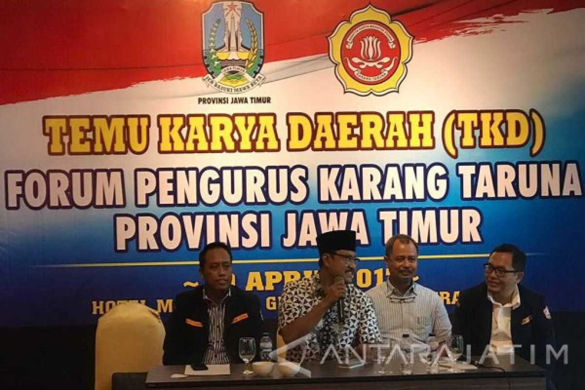 Agus Maimun Terpilih Pimpin Karang Taruna Jatim