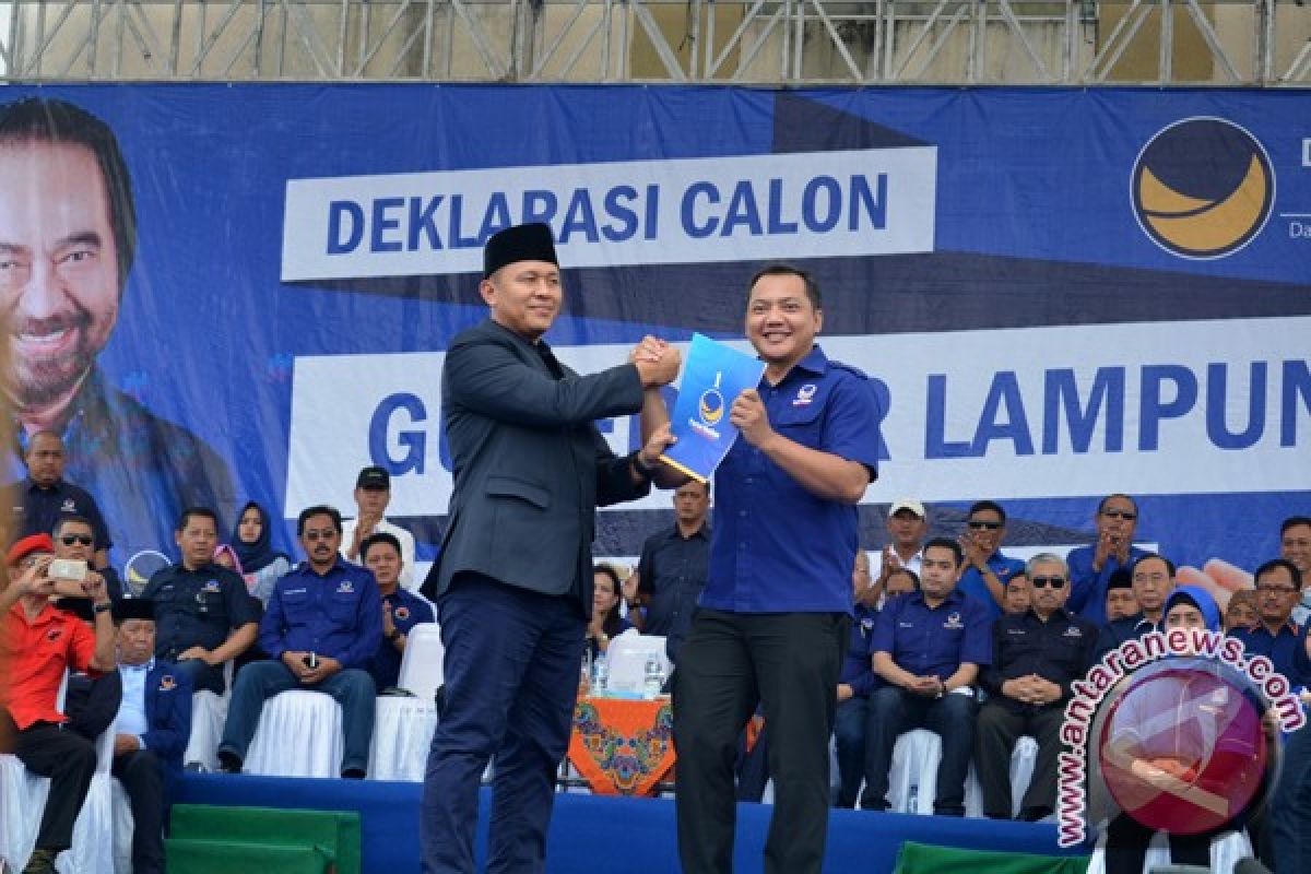 NasDem Resmi Dukung Mustafa Pada Pilgub Lampung 