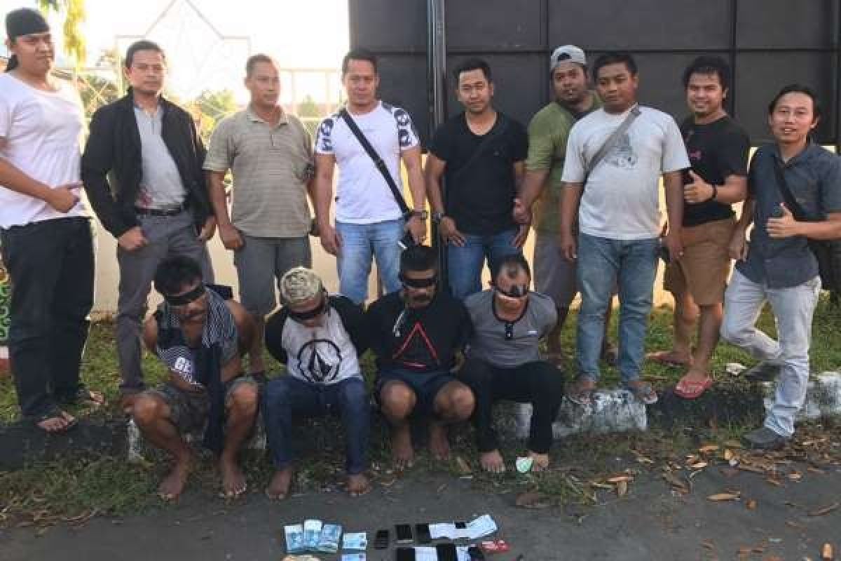 4 Pembobol Brankas Asal Luar Kalteng Ditangkap Tim Polisi Gabungan