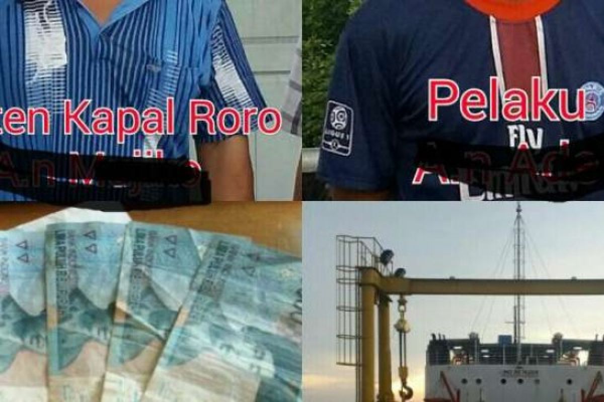 ABK Kapal Pelabuhan Roro Terjaring OTT Tim Saber Pungli Meranti