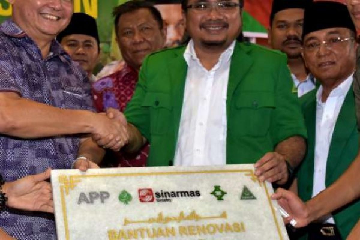 APP Sinar Mas-GP Ansor Renovasi Masjid di Riau