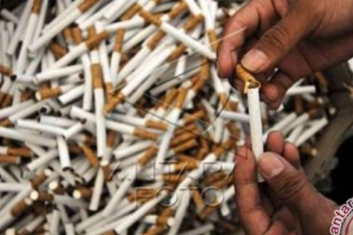 BC Bengkalis Terima 200 Ribu Bungkus Rokok Sitaan TNI AL