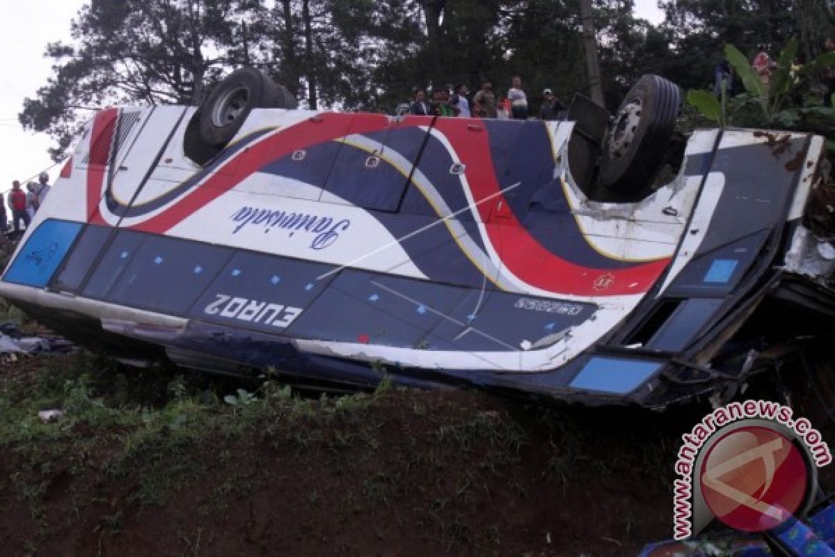 Bus Yang Kecelakaan Di Puncak Cianjur Teryata Tidak Laik Jalan