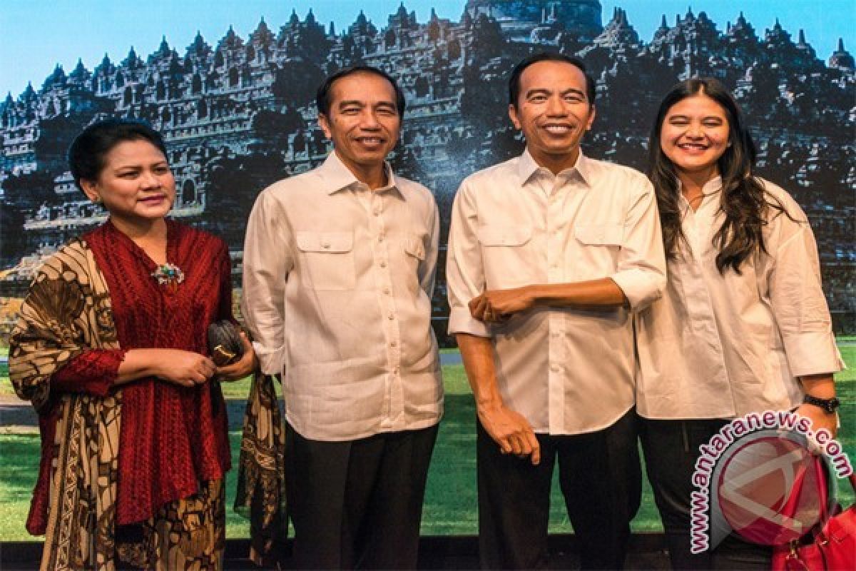 Patung Jokowi di Museum Madame Tussauds Hong Kong