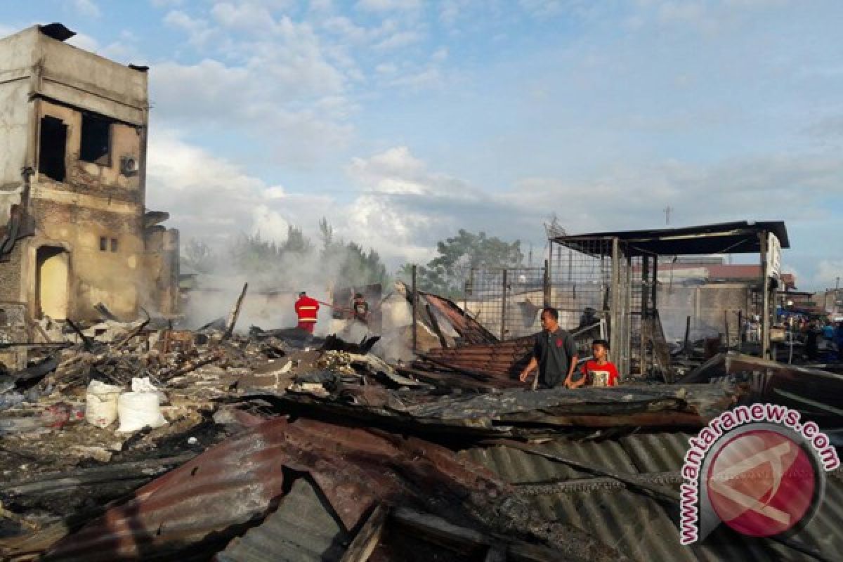 26 unit ruko di Aceh Selatan terbakar