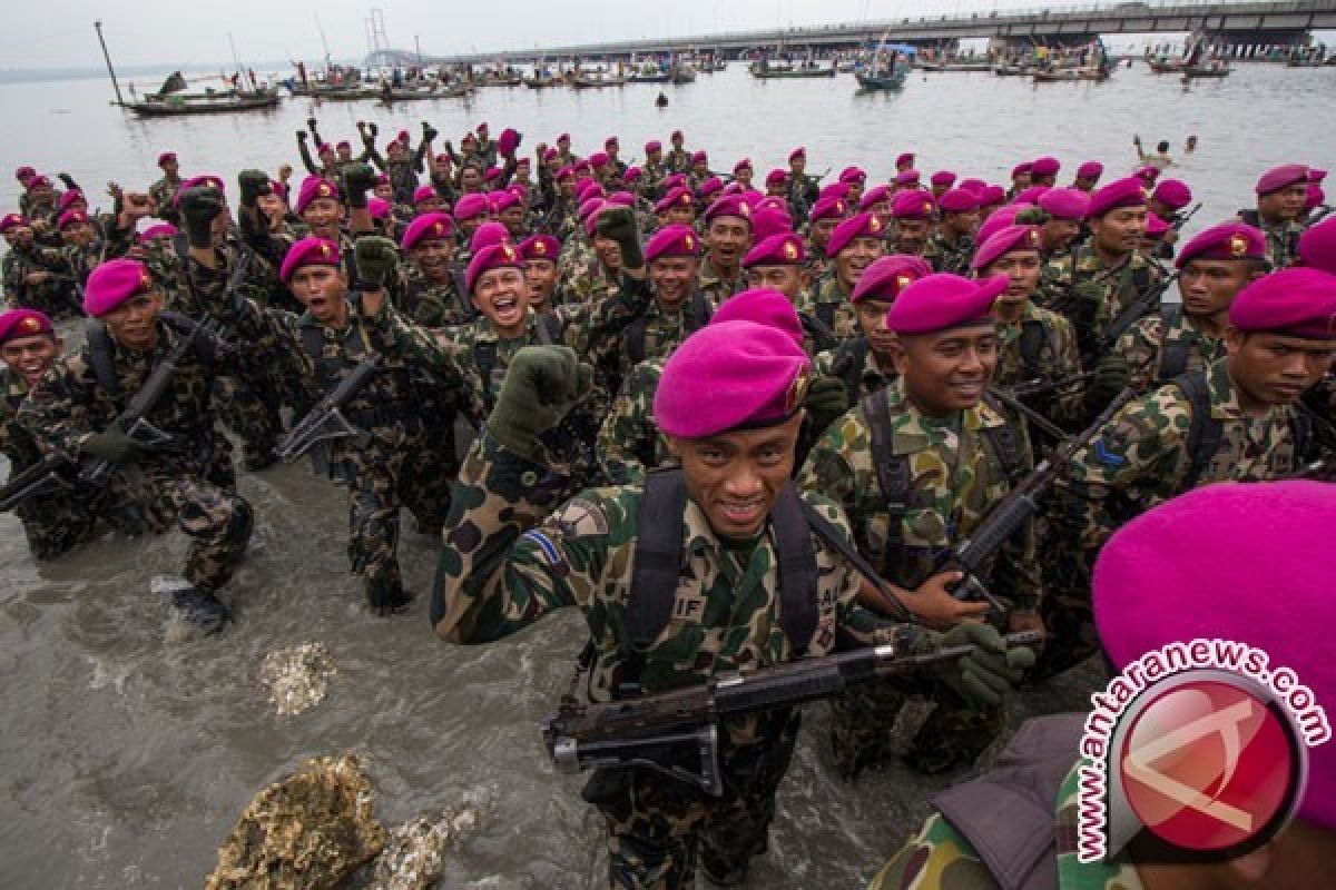 Marinir Indonesia-AS Latihan Bersama di Situbondo