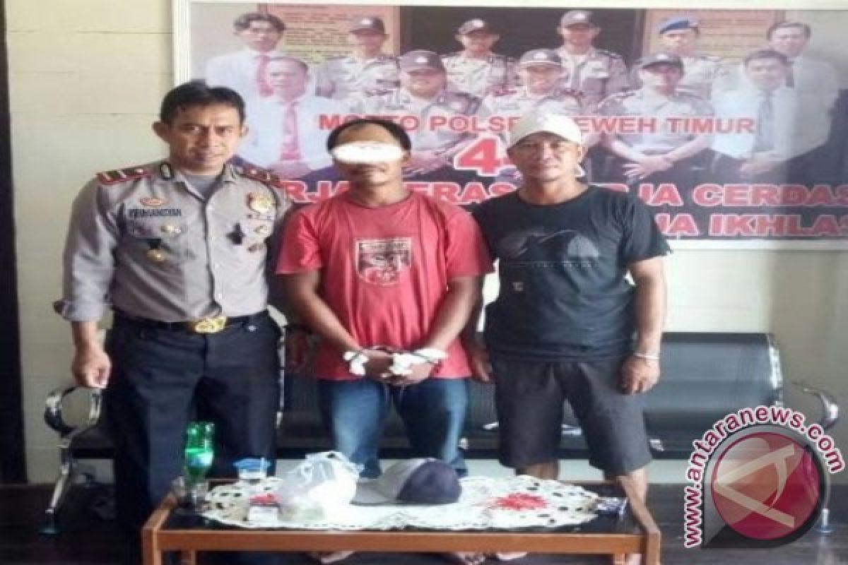 Nah! Polisi Tangkap Warga Simpan Sabu di Pondok