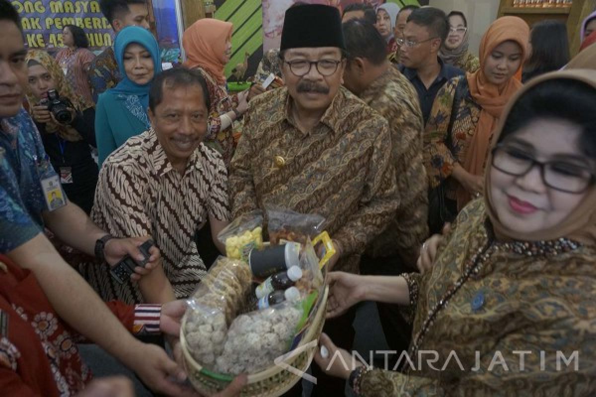 Gubernur Apresiasi Pameran UKM-Produk Unggulan Jatim