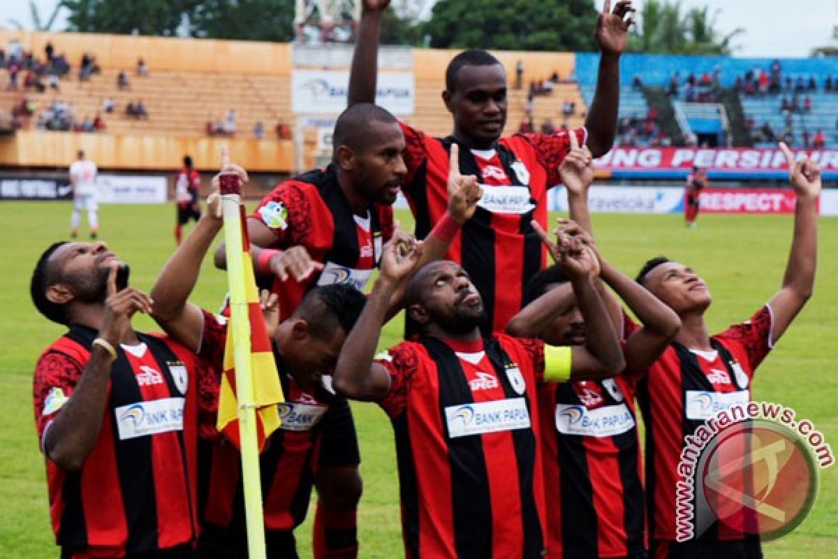 Persipura menang telak 5-1 atas Barito Putra