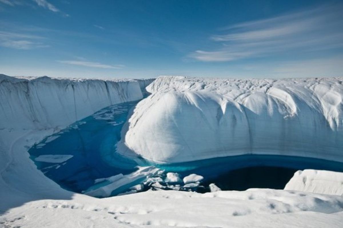 Perubahan arus samudera tingkatkan erosi gletser kutub utara