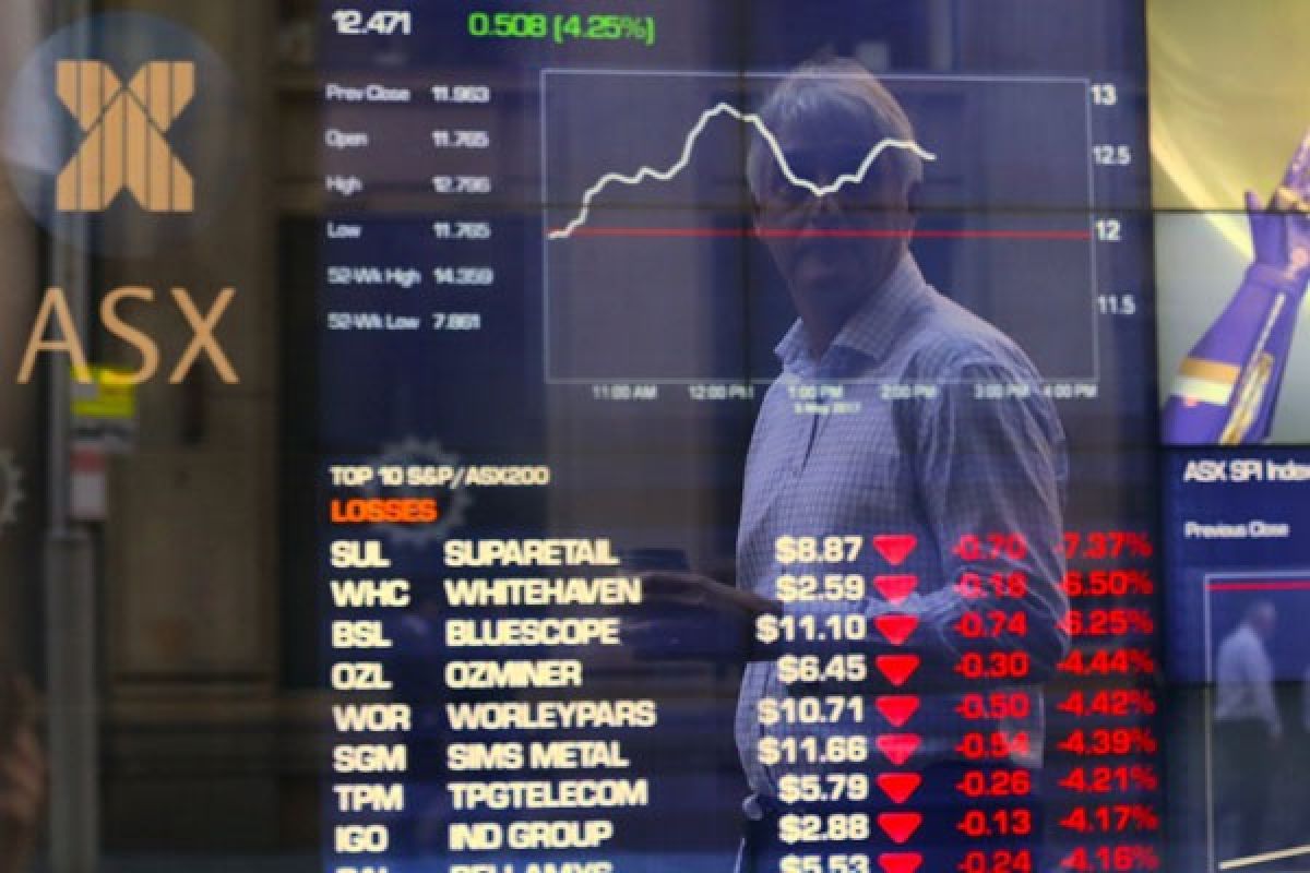 Pasar saham Aussie dibuka lebih rendah dengan kerugian meluas