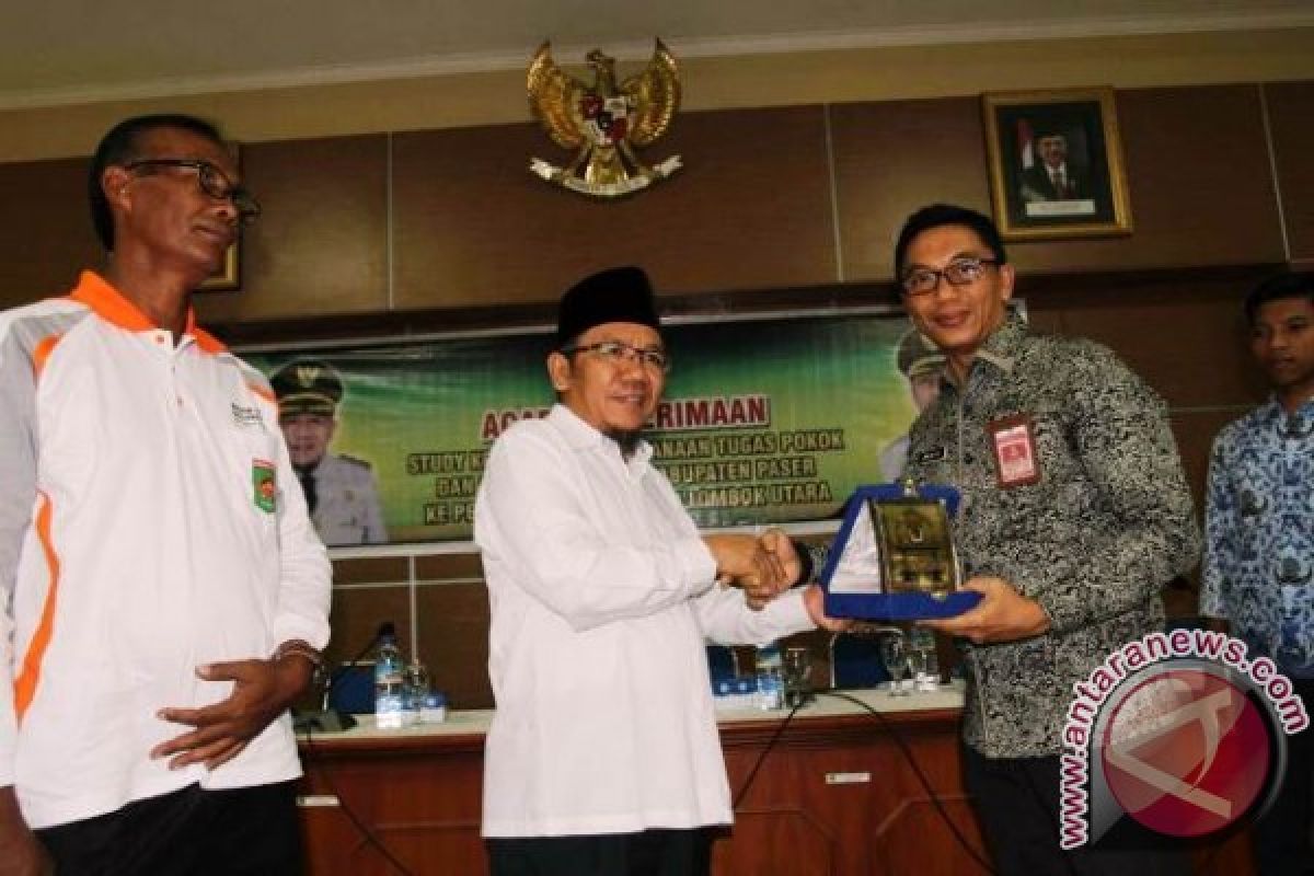 Camat di Paser Studi Banding ke Lombok Utara