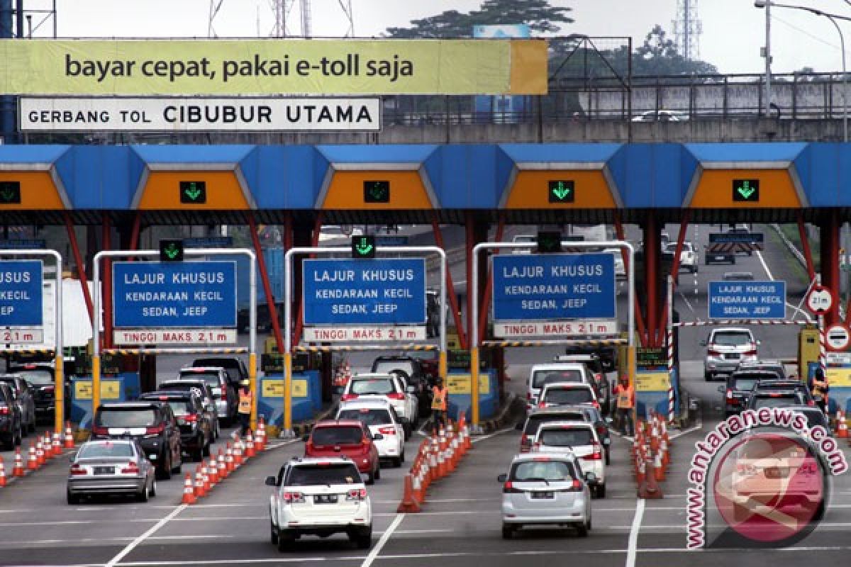 Bayar tol pakai uang elektronik perdana didiskon 50 persen