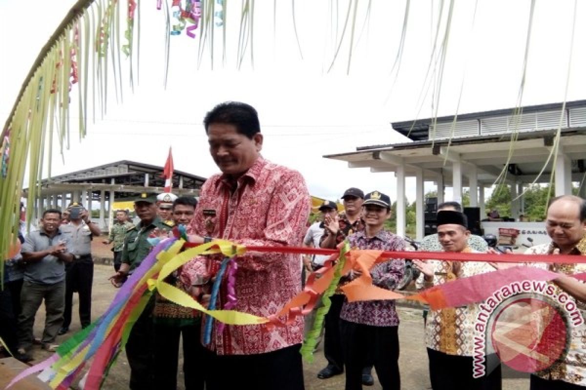 Pasar Kedah Kapuas Hulu Diresmikan