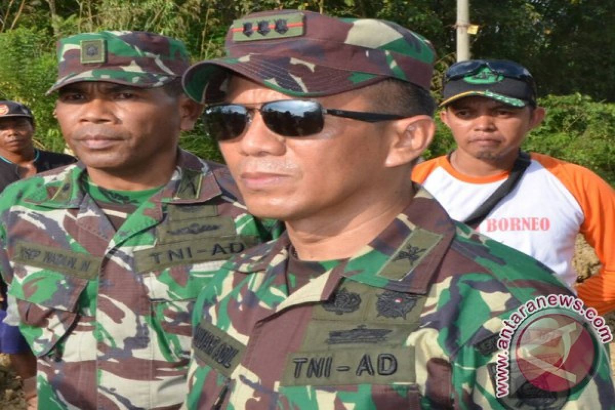 500 TNI Dibackup 600 Anggota Polda