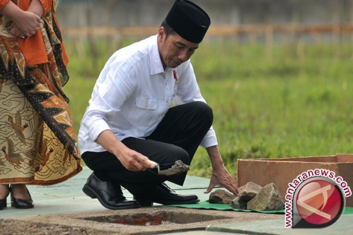 Presiden Jokowi bermalam di Tanah Bumbu