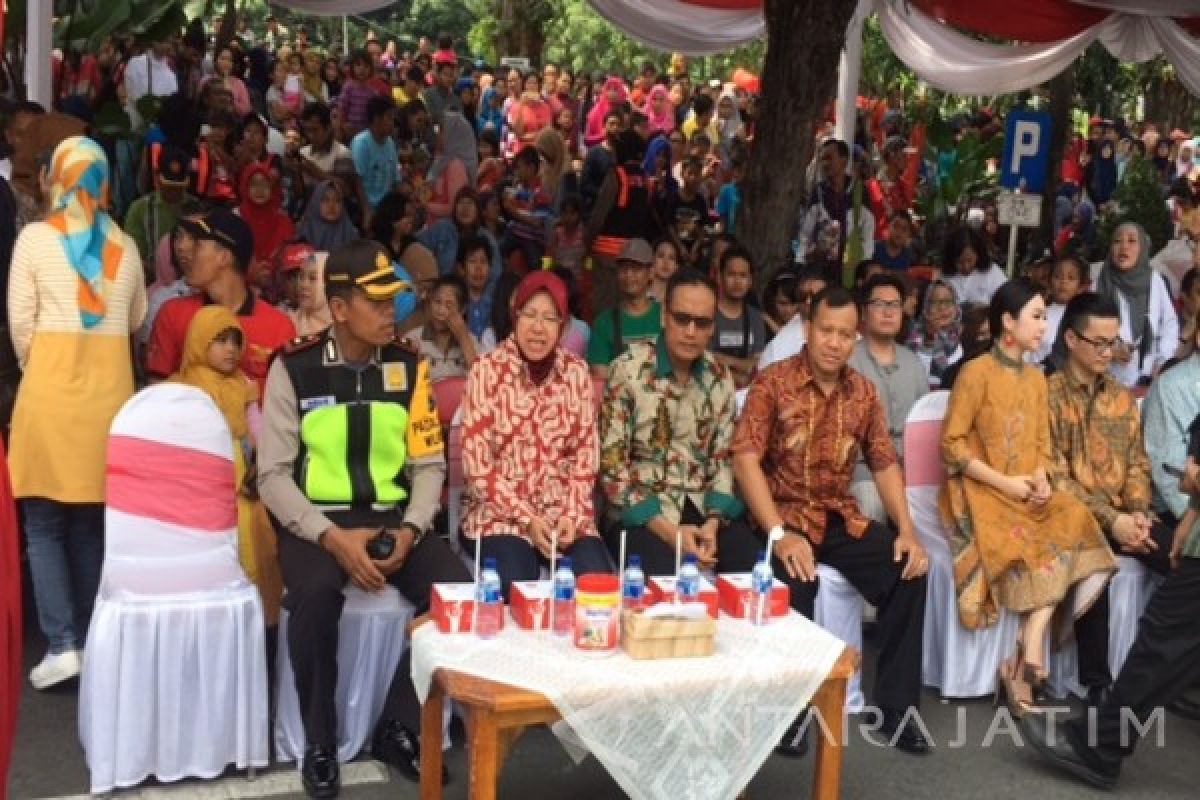 Risma: Jadikan HUT Surabaya Sebagai Momentum Rawat Kerukunan