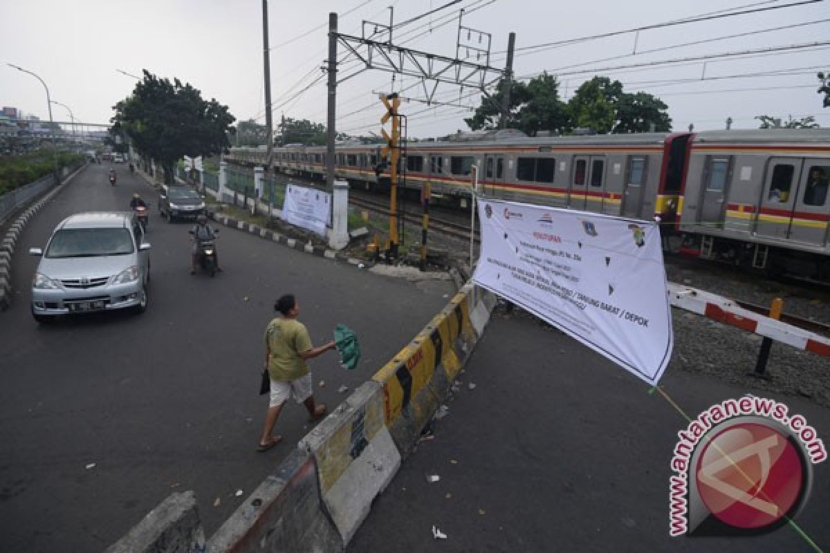 Dishub Depok akan tutup enam perlintasan sebidang