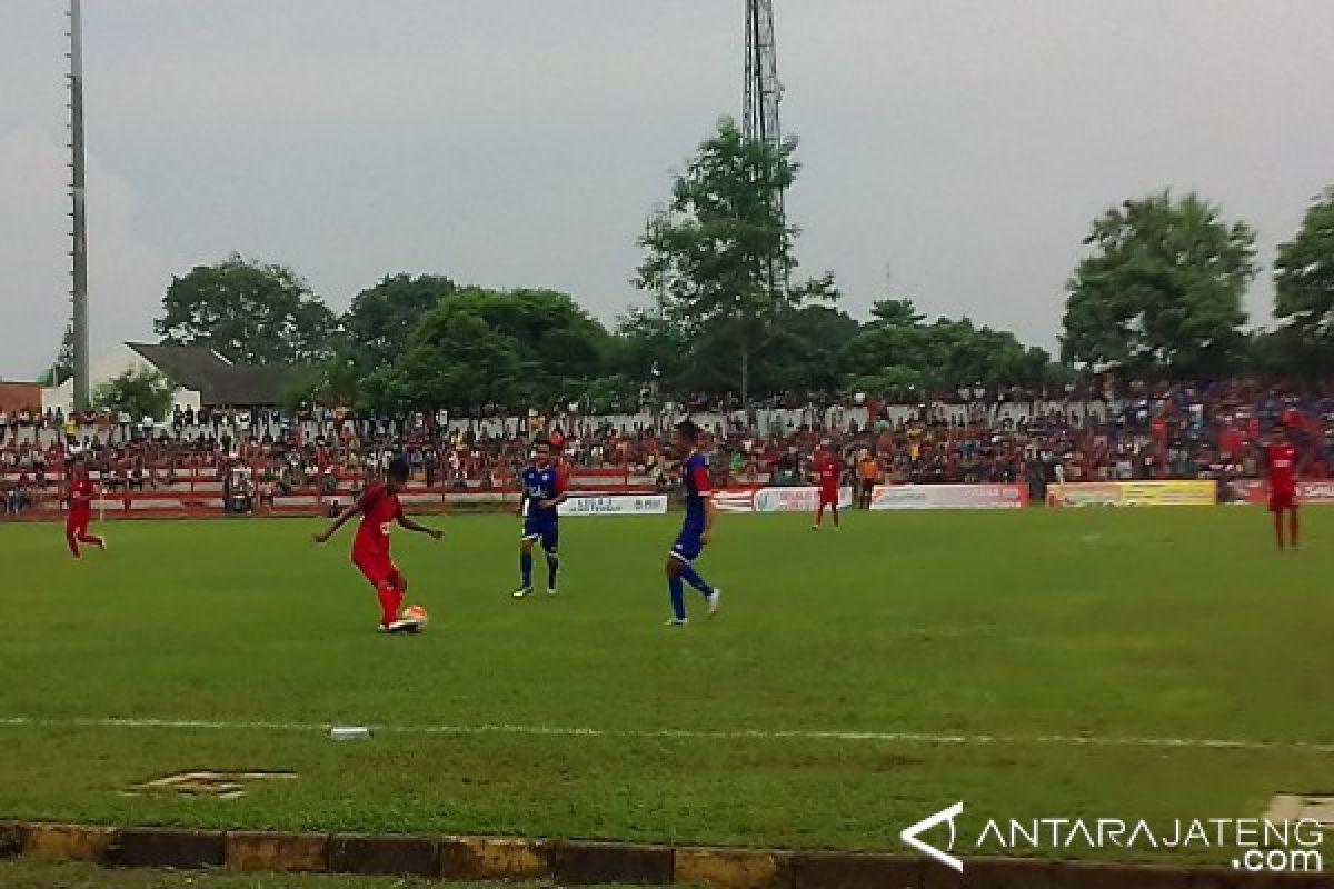 Persiku Menang 1-0 Atas Persab Brebes