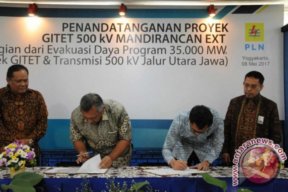 PLN mulai pembangunan GITET di Mandirancan