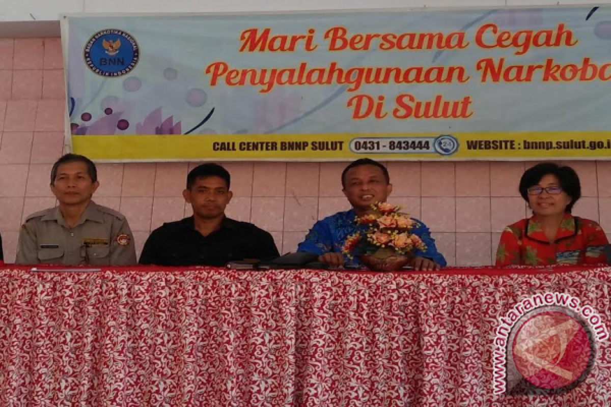 Siswa Manado Dilatih Jadi Relawan Anti Narkoba