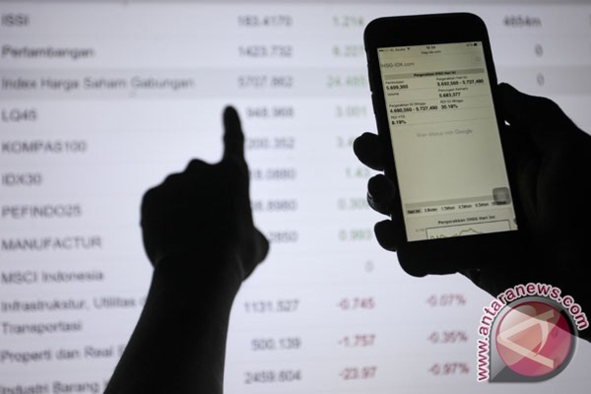 IHSG Selasa dibuka menguat 1,42 poin