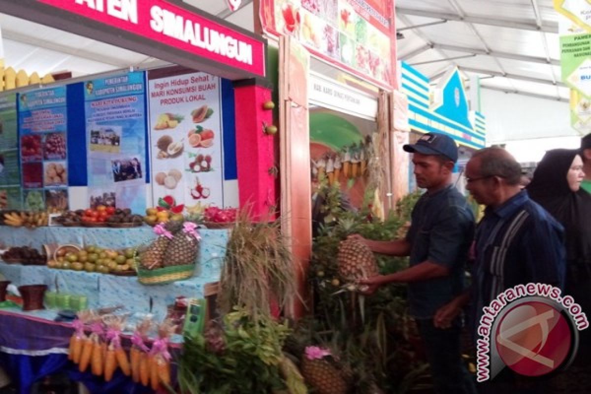 Produk Pertanian Simalungun Diminati Pengunjung Penas Aceh