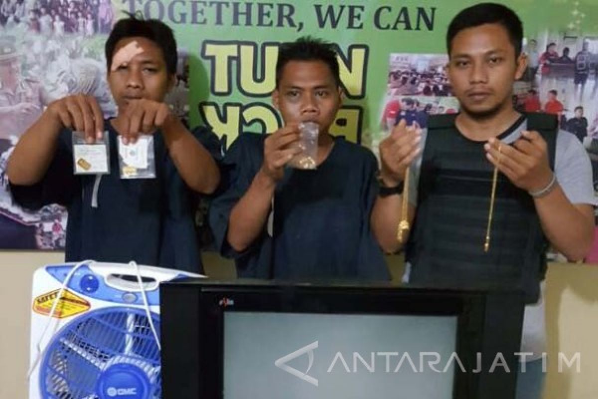 Polisi Ringkus Pembobol Rumah Mewah di Surabaya