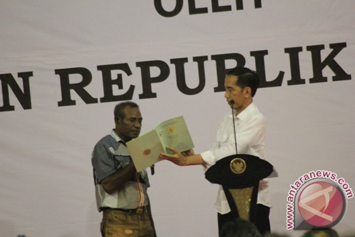 Presiden Jokowi akui kendala pembangunan di Papua sangat berat