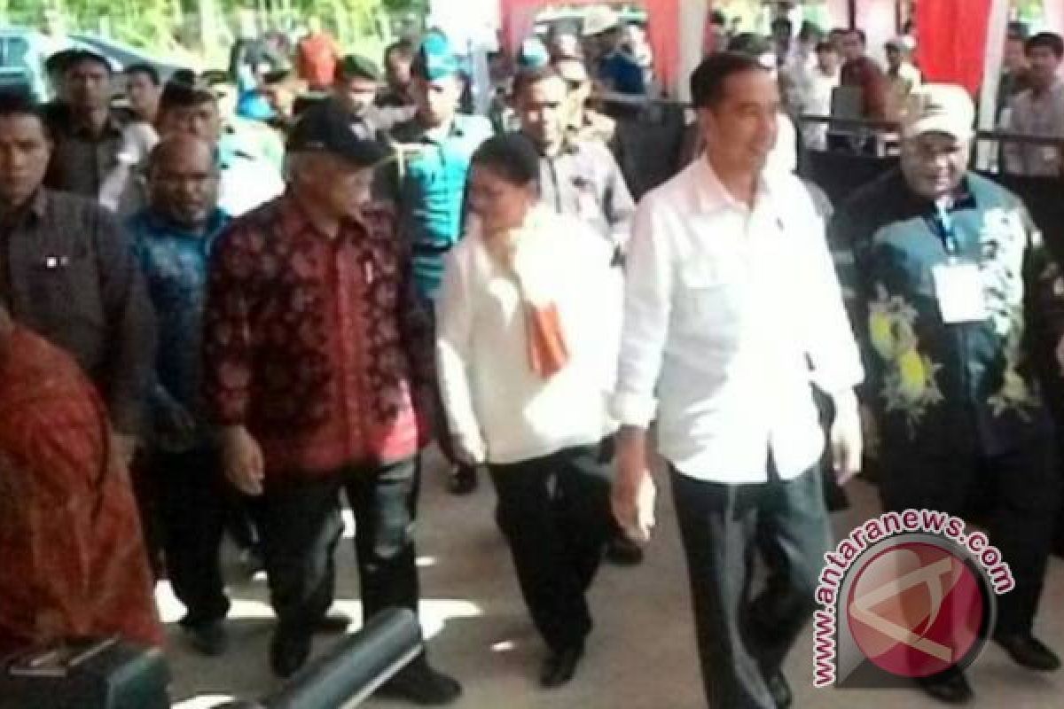 Jokowi: pemerintah tidak melupakan pembangunan daerah perbatasan