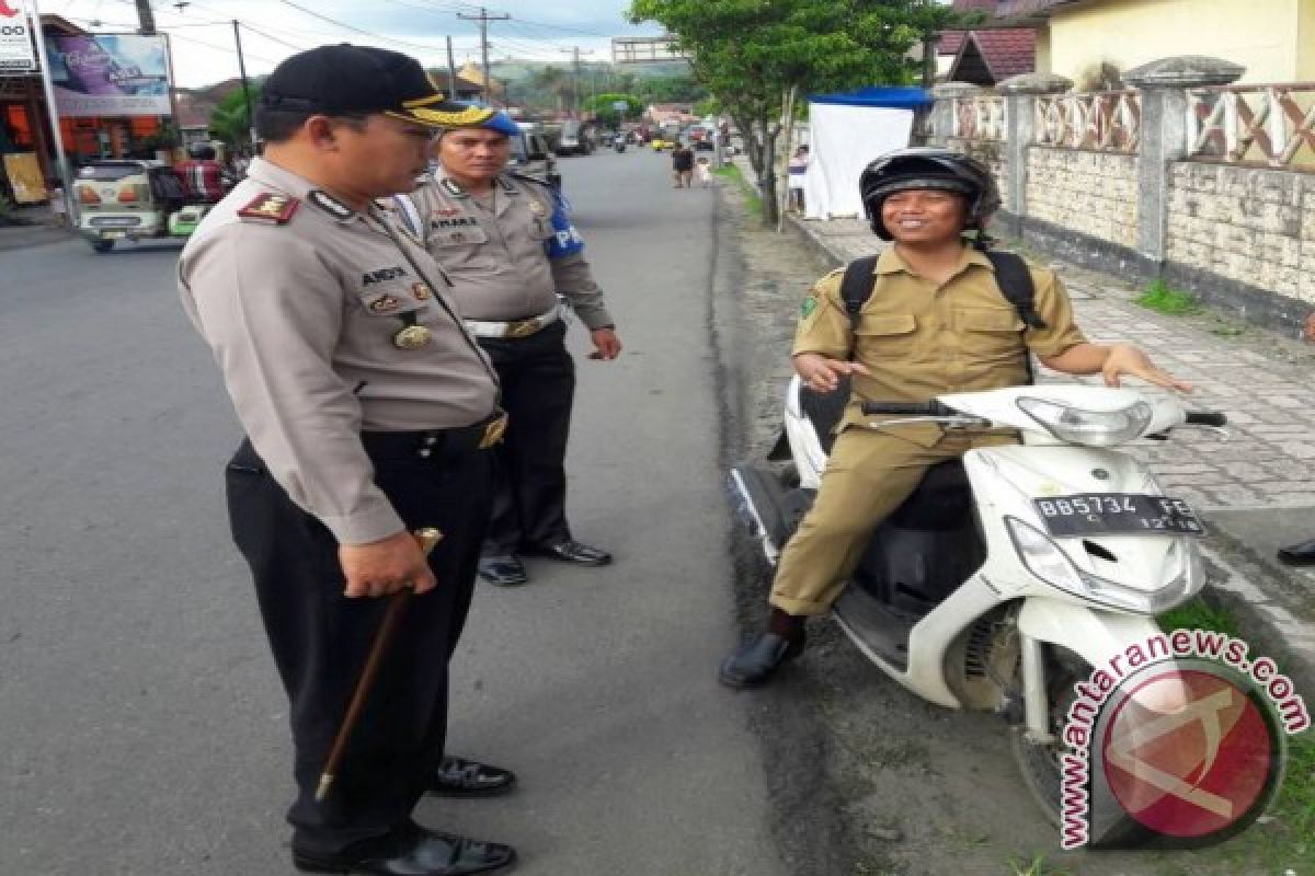 Polres Keluarkan 124 Surat Tilang Operasi Toba