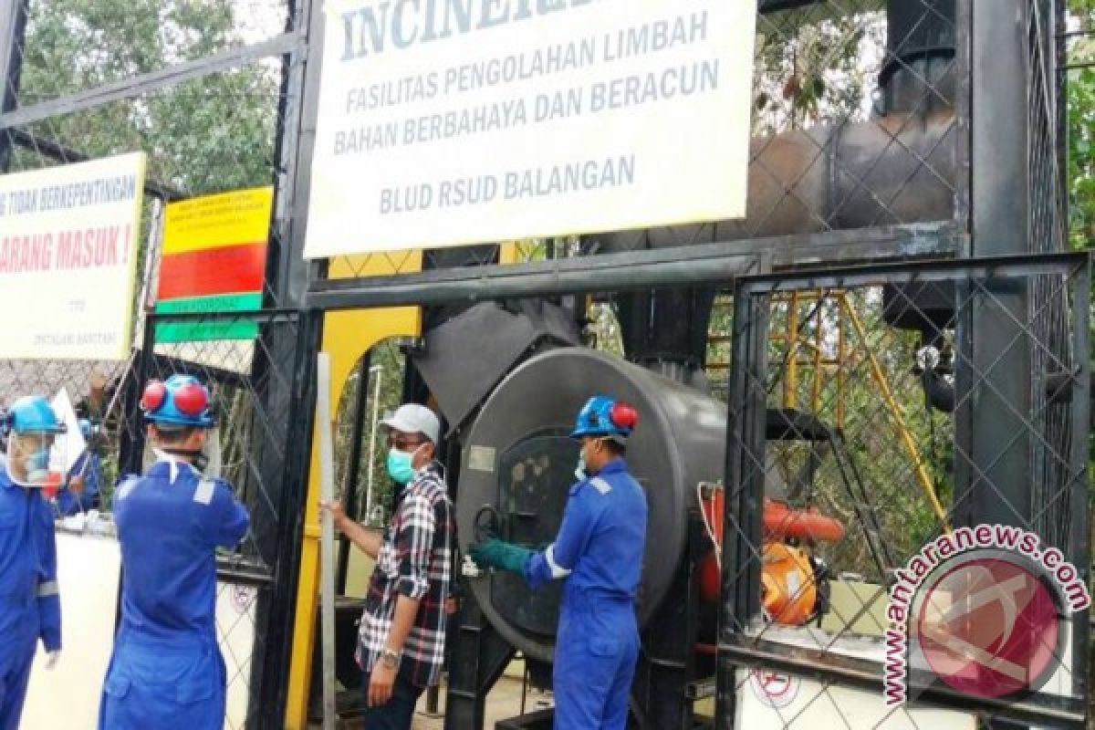 RSUD Balangan Miliki Pengolah Limbah Beracun