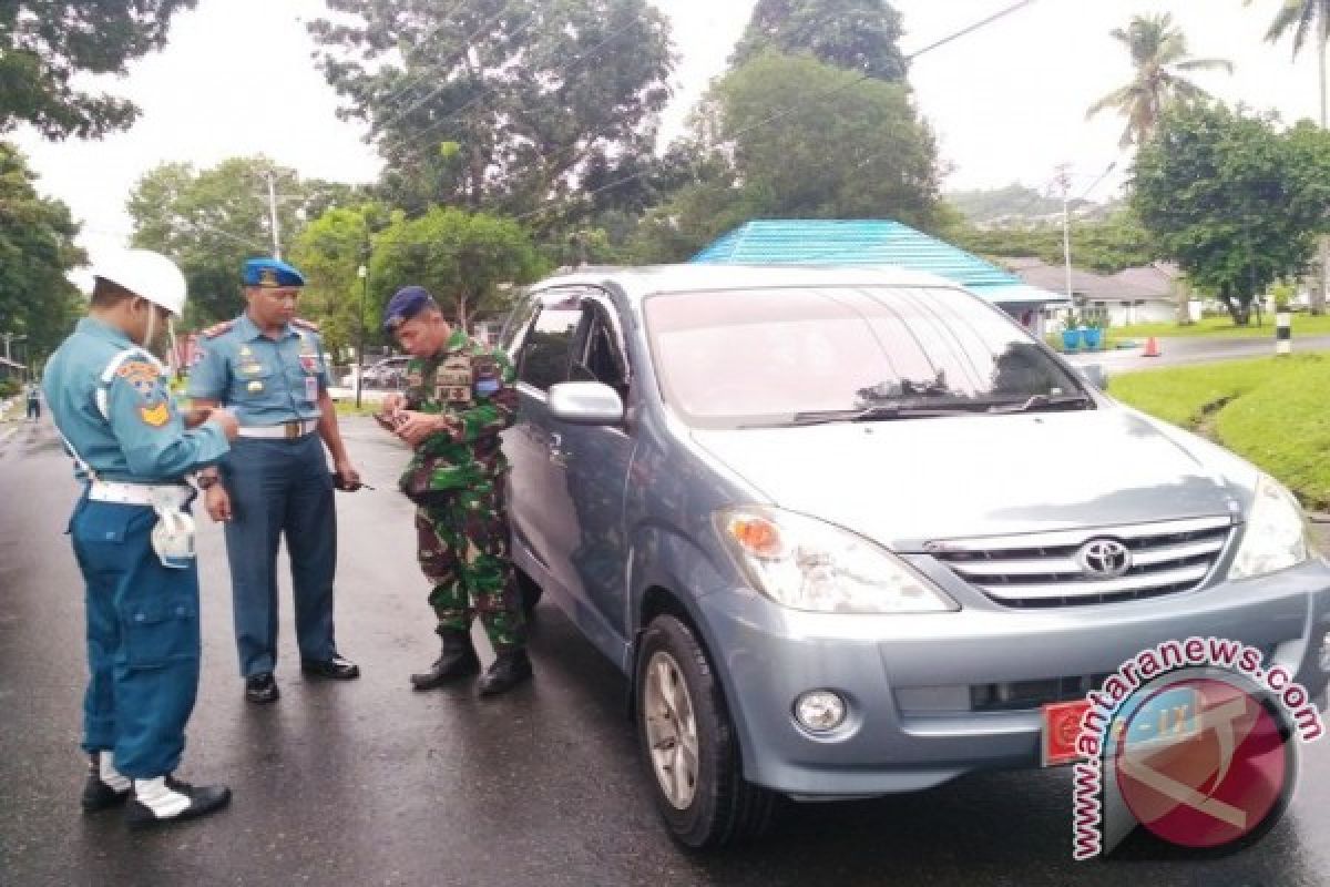 Lantamal IX/Ambon Gelar Razia Kendaraan Prajurit